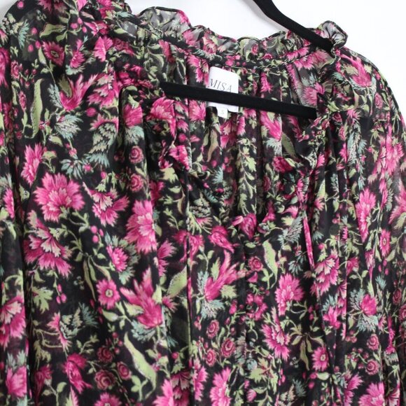 Misa Los Angeles Celina
Sleeve Mini Dress in Floral Fuchsia Size Small - Picture 4 of 15